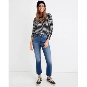 NWT Madewell Cali Demi-Boot Back Seam Jeans